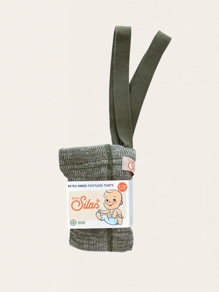 Bawełniane legginsy na szelkach w stylu retro