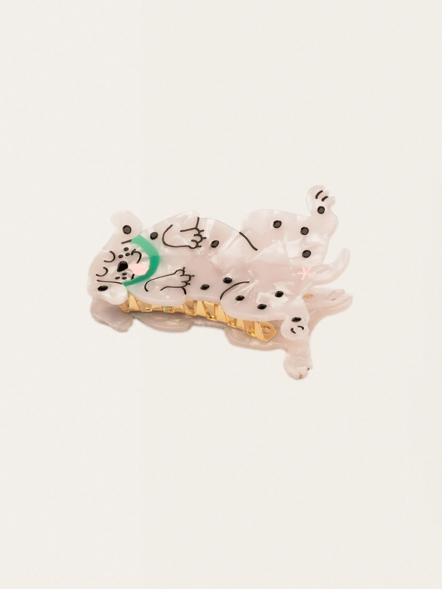Dalmatian Hair Clip