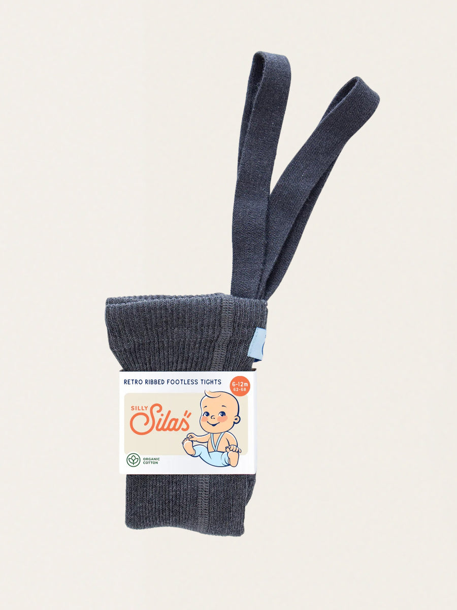 Bawełniane legginsy na szelkach w stylu retro