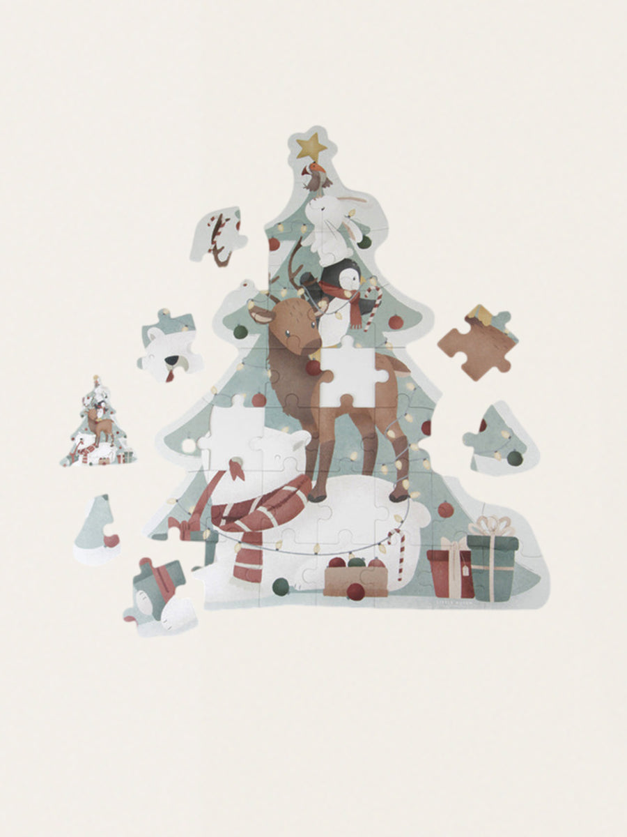 Puzzle XXL Renifer i przyjaciele