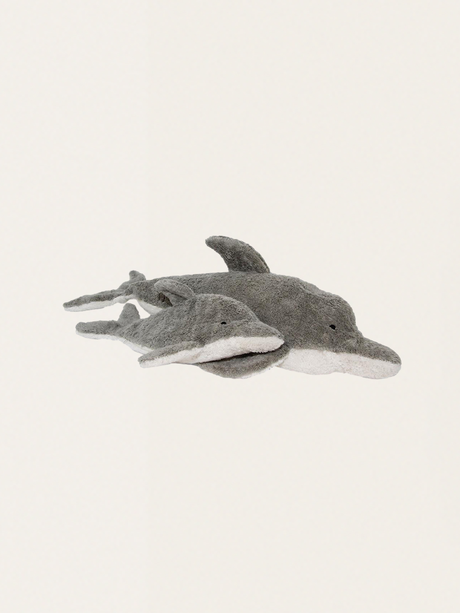 Ekologiczna przytulanka / termofor - delfin