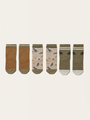 Set of three pairs of cotton socks