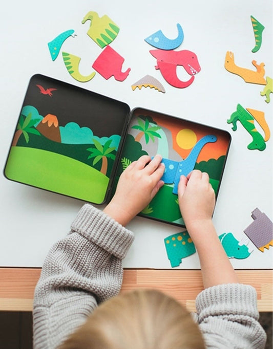 Magnetic dinosaurs 