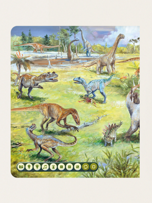 Lesen mit Albik – Dinosaurier