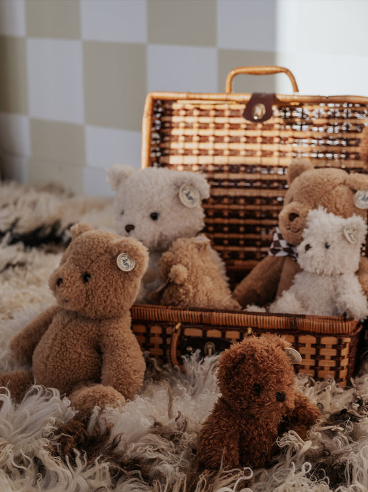 Myrtle the Babbling Bum Bum Teddy Bear in a Box