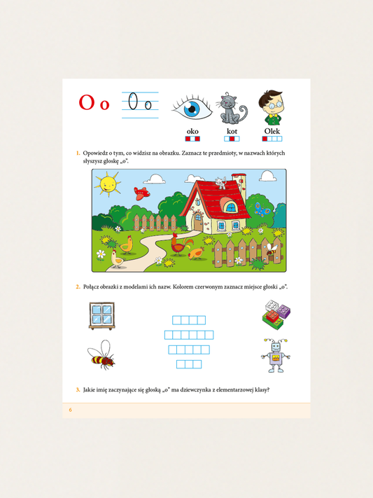 Pierwszy elementarz. Edukacja polonistyczna