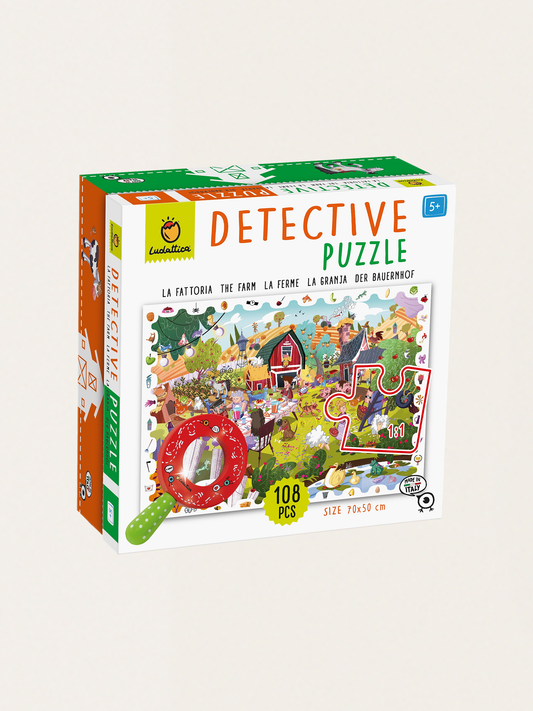 Puzzle - Detektivspiel - Bauernhof