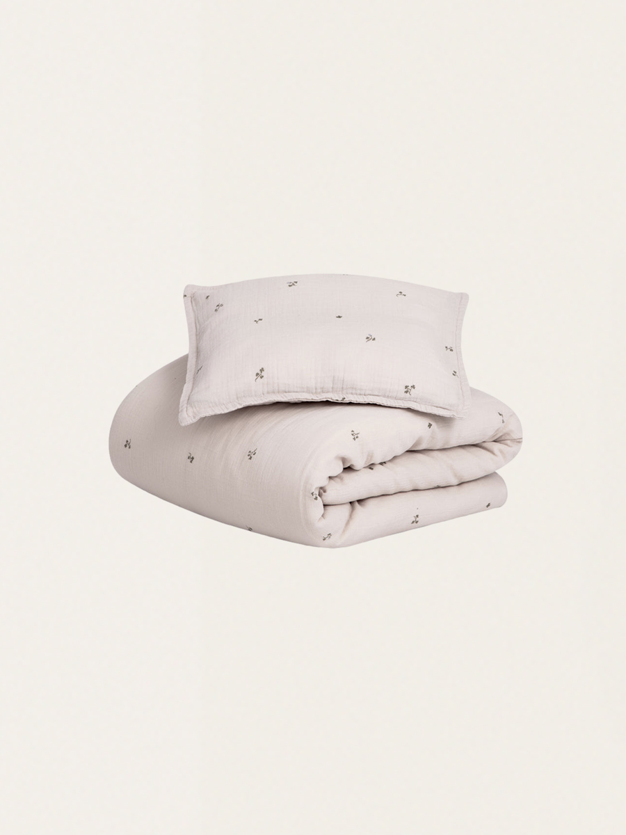 JUNIOR delicate muslin bedding set