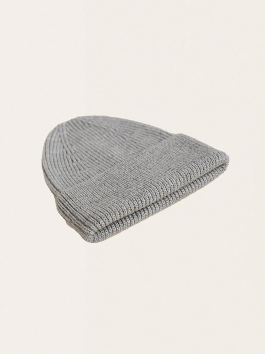 Fonzie Ribbed Italian Merino Wool Hat