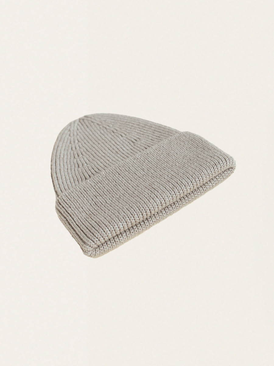 Fonzie Ribbed Italian Merino Wool Hat 