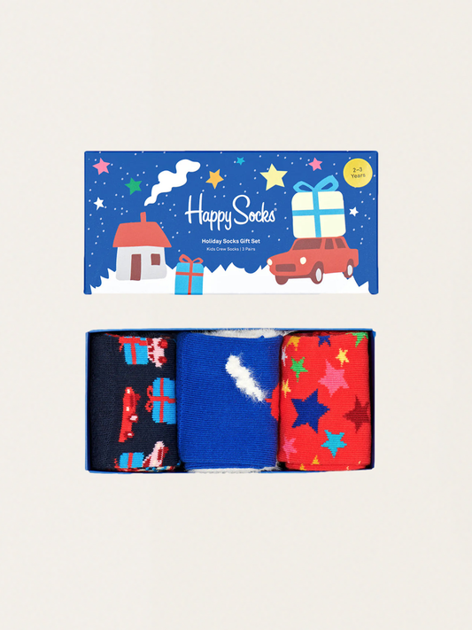 3-pack Holiday children's socks set