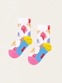 Eiscreme-Kindersocken, 2er-Pack
