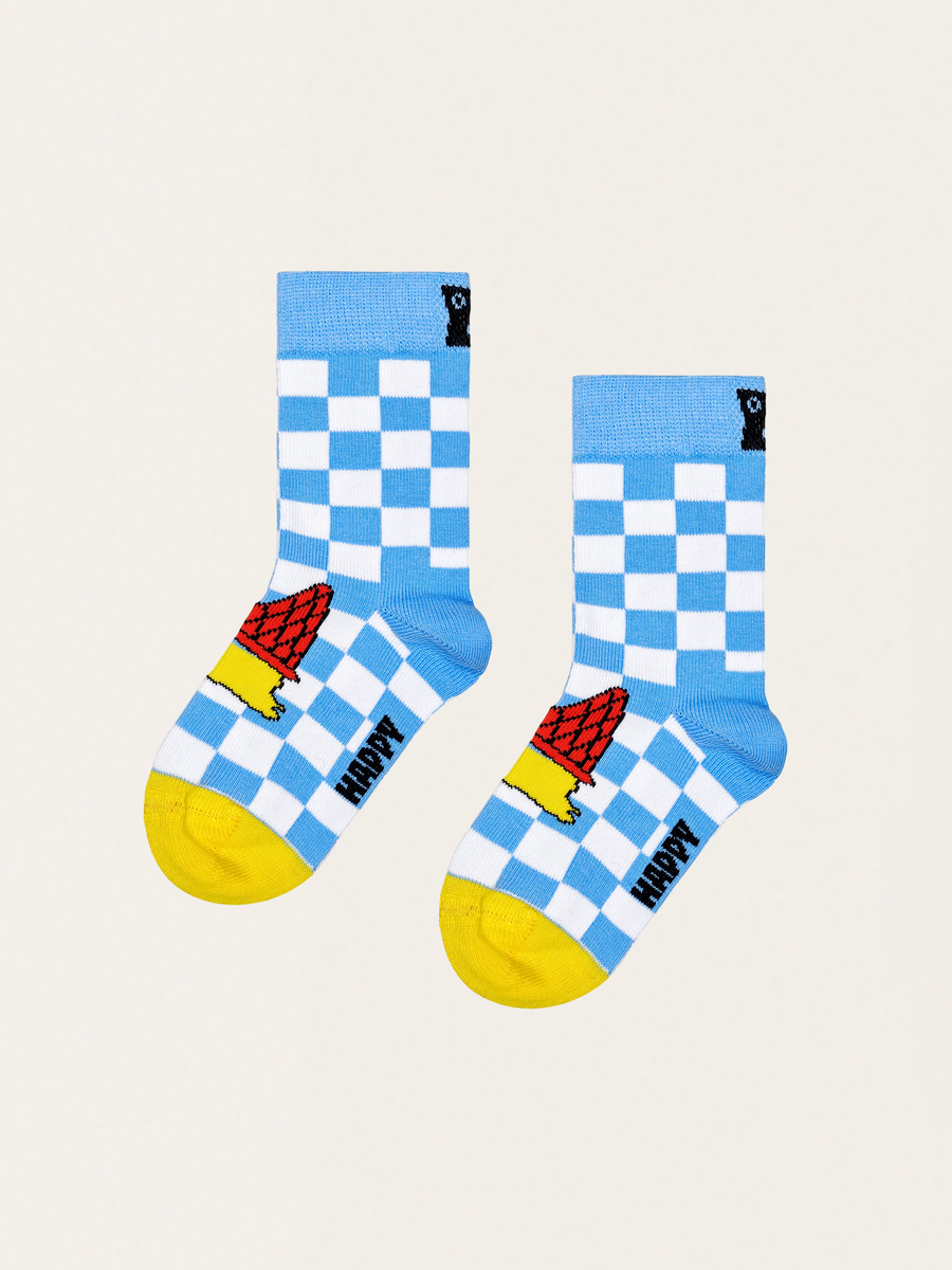 Eiscreme-Kindersocken, 2er-Pack
