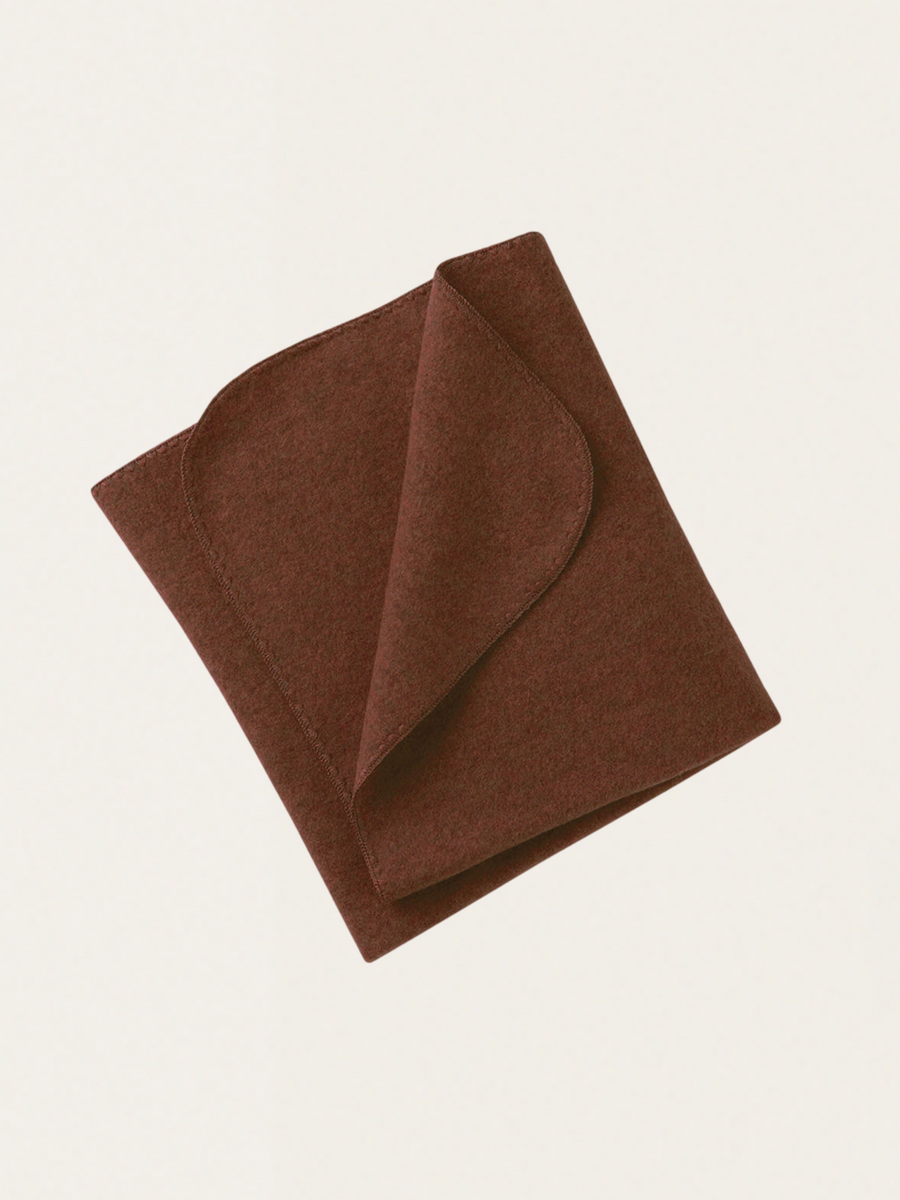 Warm merino wool blanket