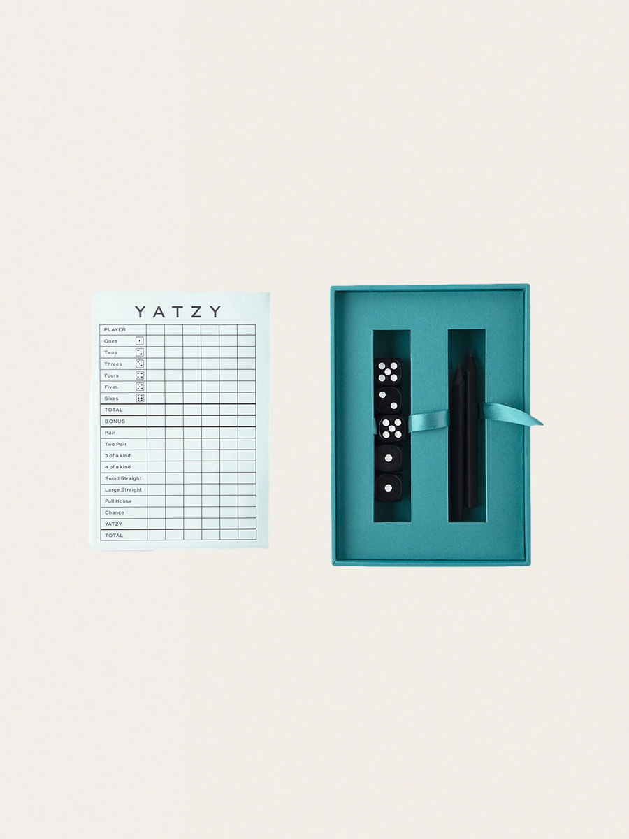 Klassisches Brettspiel - Yatzy - Würfel 