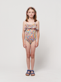 Confetti All Over Ruffle Swimsuit
