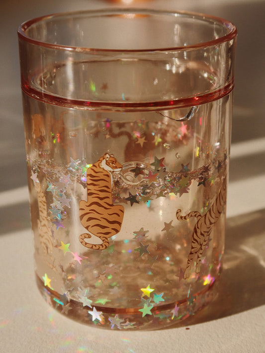 Glitzerbrillen, 2 Stück.