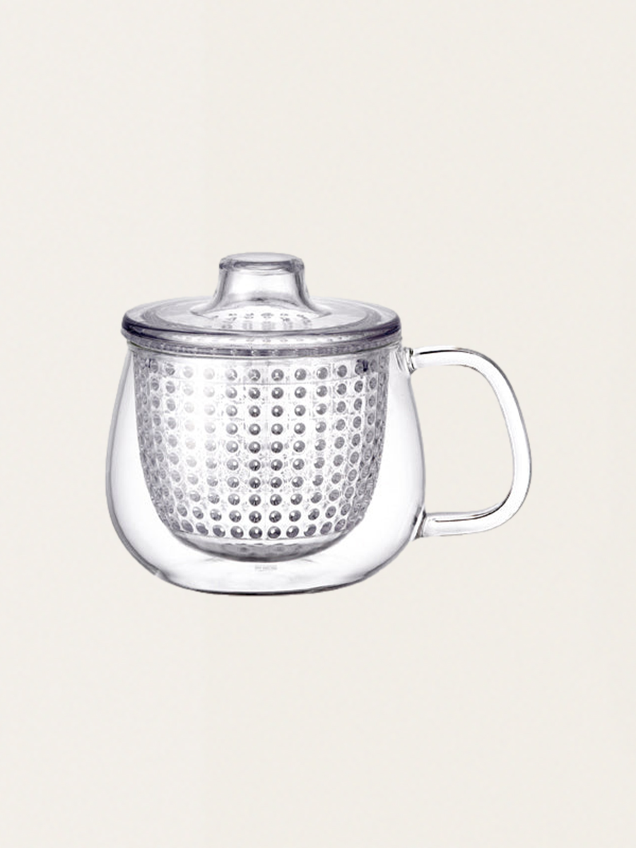 350-ml-Teetasse mit transparentem Sieb