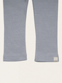 Hellblaue Leggings aus warmer Woll-Seide-Mischung