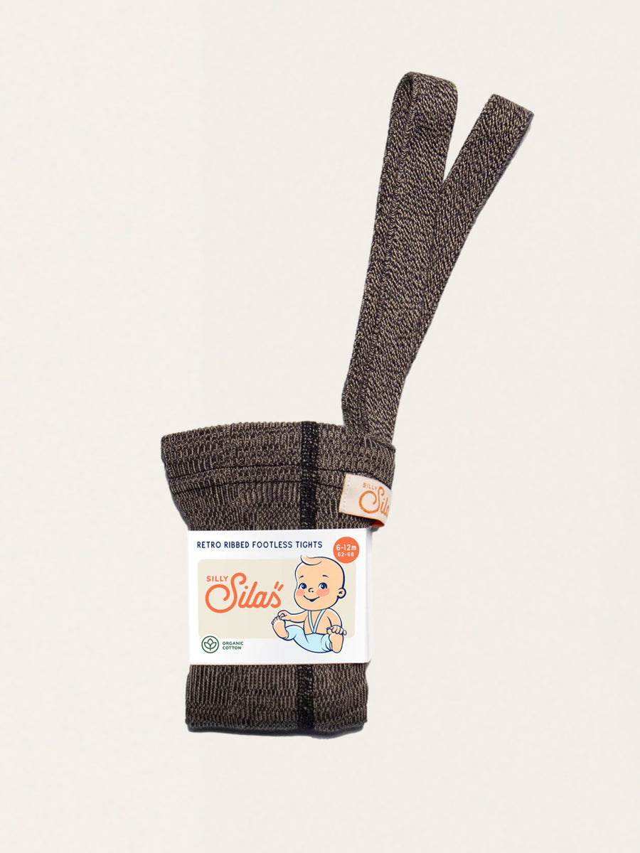 Bawełniane legginsy na szelkach w stylu retro