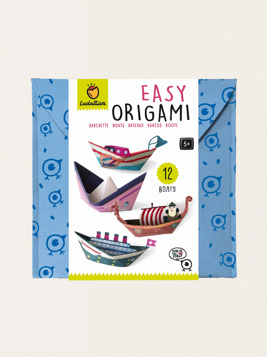 Einfaches Origami-Kreativset – Schiffe und Boote