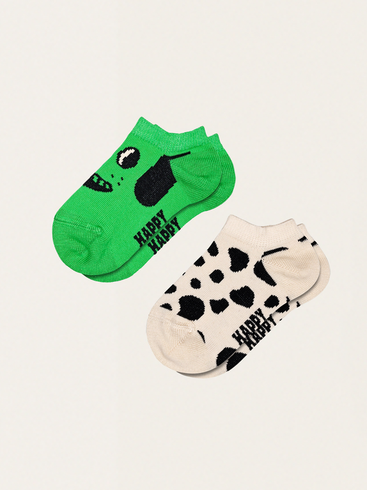 Low Dog Kinder-Kurzsocken, 2er-Pack
