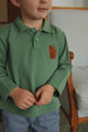 Bawełniana bluzka polo Spotty