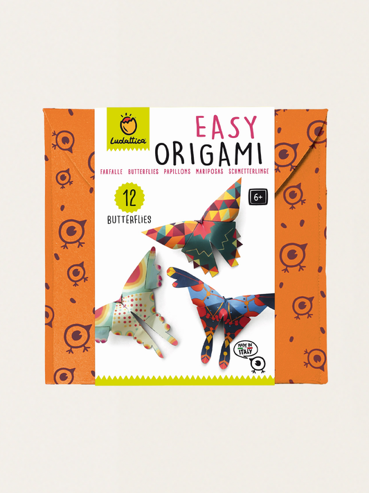 Einfaches Origami-Kreativset – Schmetterlinge