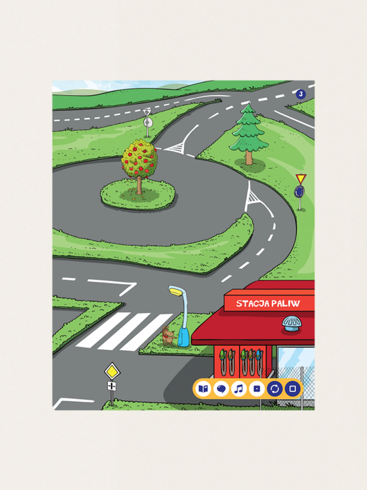 Lesen mit Albik – Stickerbuch – Transport