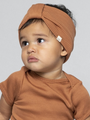 Rooibos Cotton and Silk Blend Elastic Headband