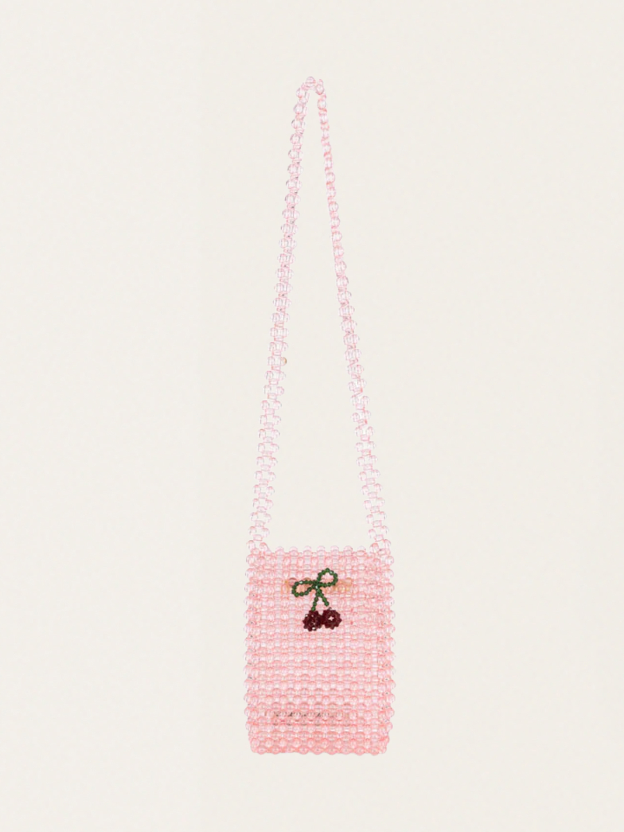 Koralikowy portfel crossbody Perla