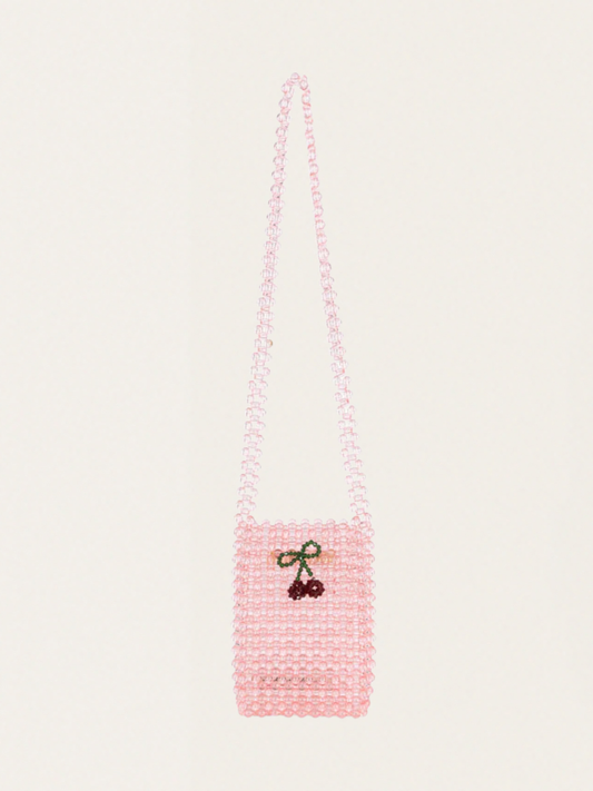 Koralikowy portfel crossbody Perla