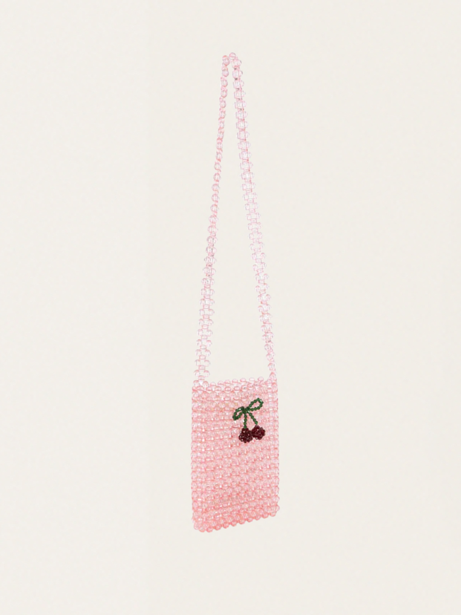 Koralikowy portfel crossbody Perla