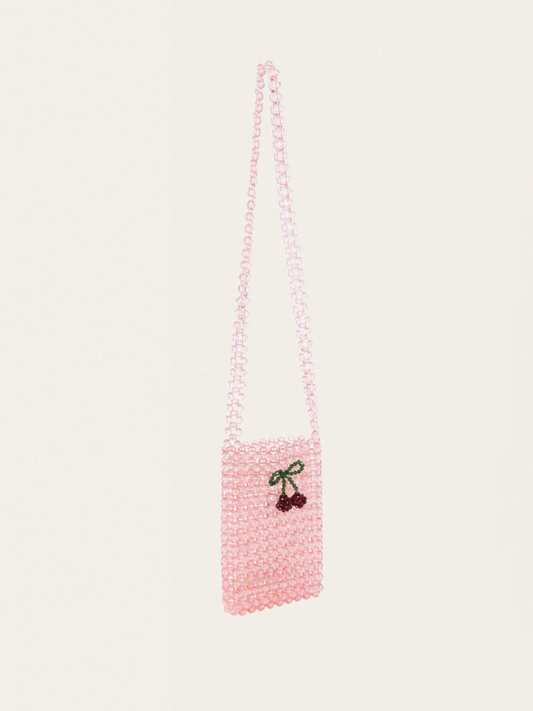 Koralikowy portfel crossbody Perla