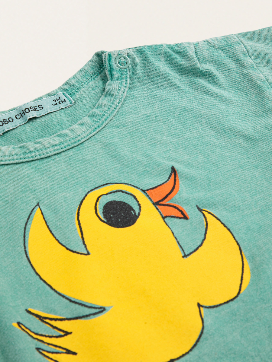 Bawełniany T-shirt Baby Flying Oranges