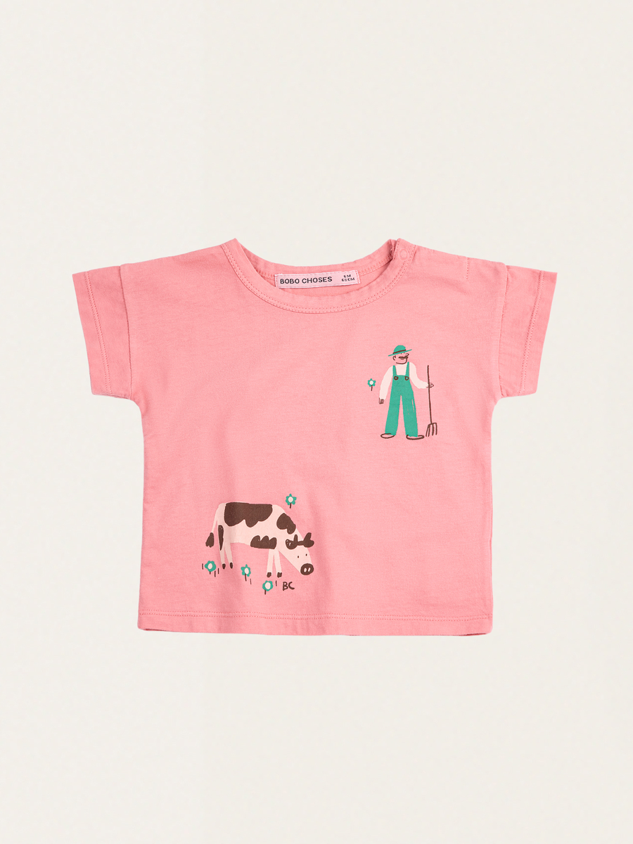 Bawełniany T-shirt Baby Farm Adventure