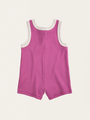 Bawełniany romper Baby Tangerine