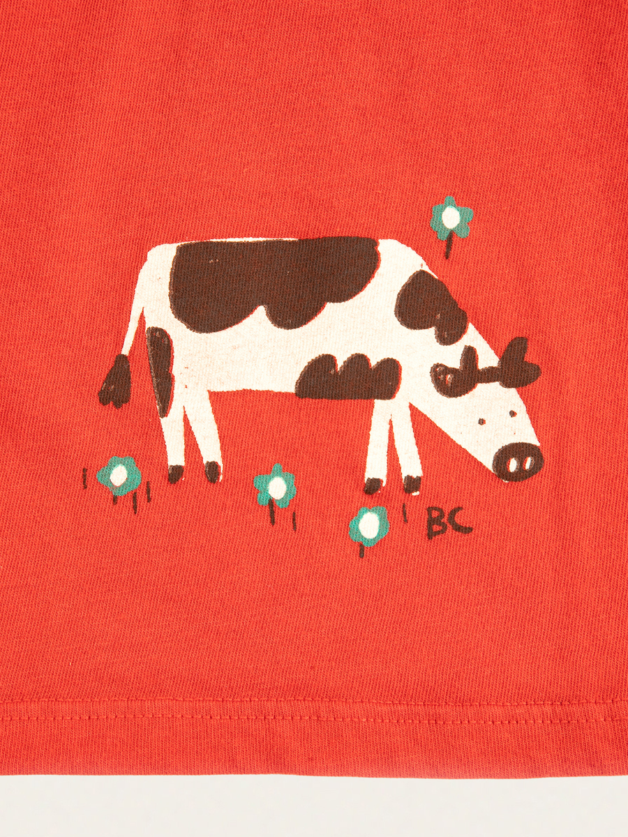 Bawełniany krótki T-shirt Kids Farm Adventure