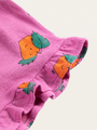 Krótkie spodenki z falbankami Kids Tangerine all over