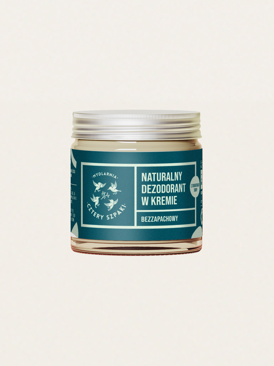 Naturalny dezodorant w kremie