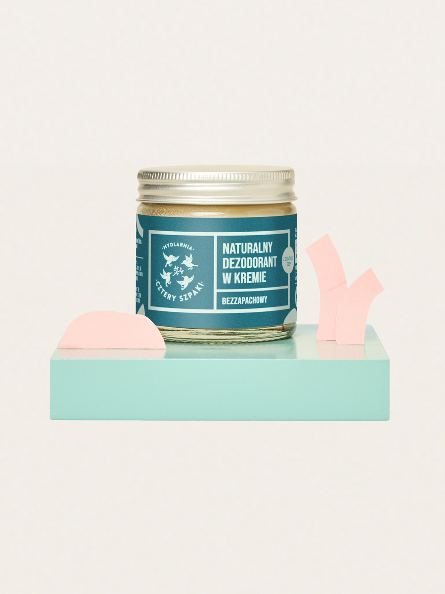 Naturalny dezodorant w kremie