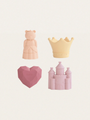 Zestaw silikonowych zabawek do kąpieli 4 szt.