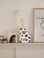 Drewniana gitara Black White