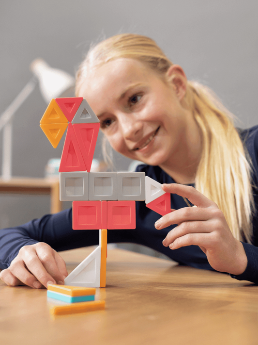 Klocki magnetyczne PRO Constructor Set 70 el.