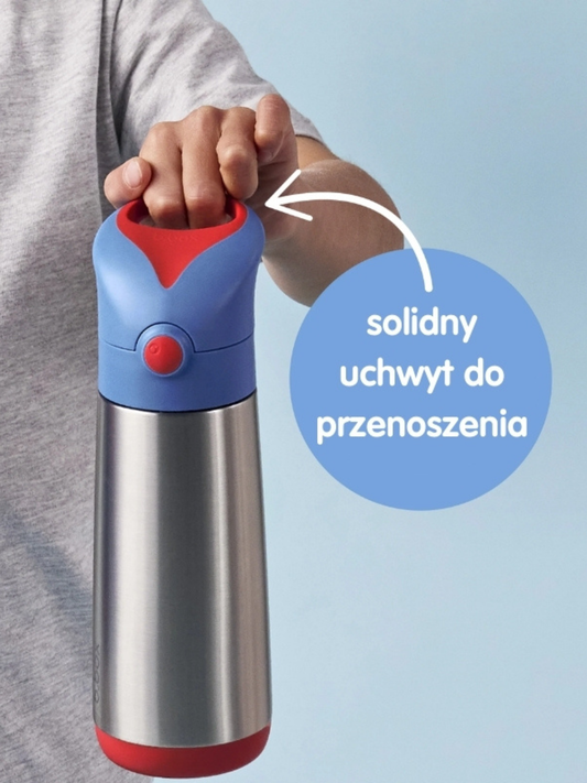 Bidon termiczny ze słomką 500 ml