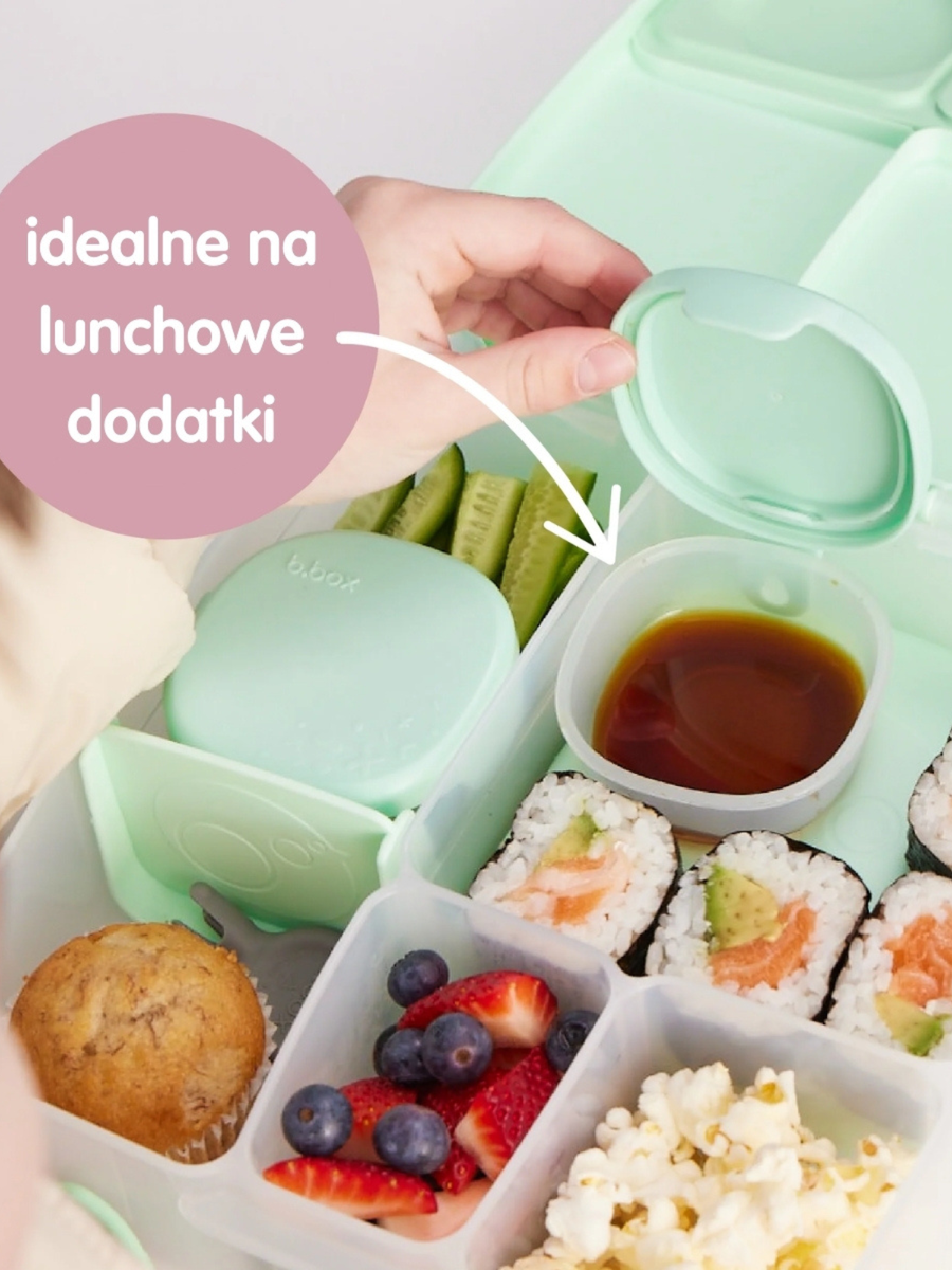 Zestaw pojemników na przekąski 3 szt.