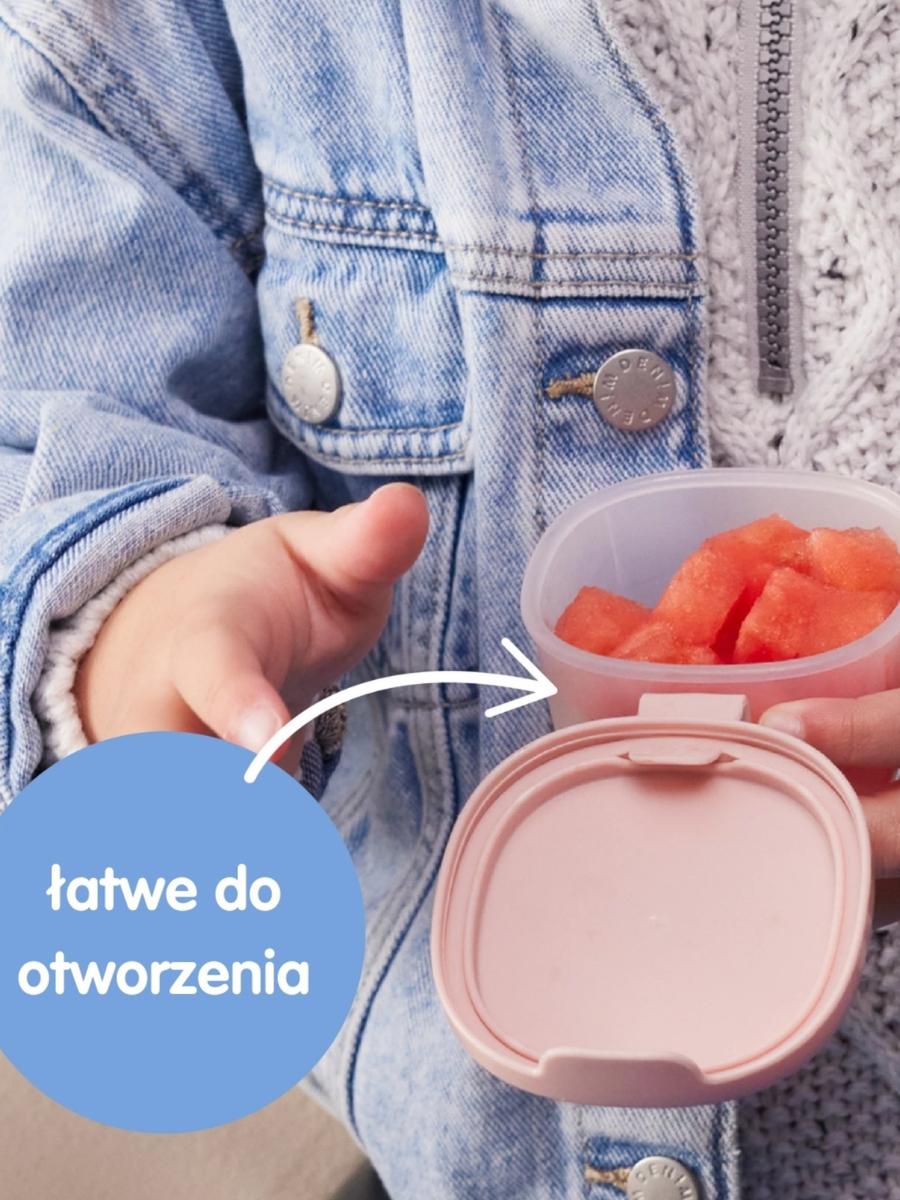 Zestaw pojemników na przekąski 3 szt.
