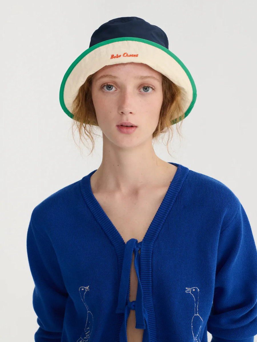 Bawełniany kapelusz typu bucket Adult Color block