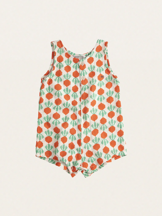 Muślinowy romper Baby Cool Radish all over