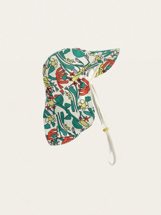 Czapka kąpielowa z daszkiem Kids Color Herbalist all over